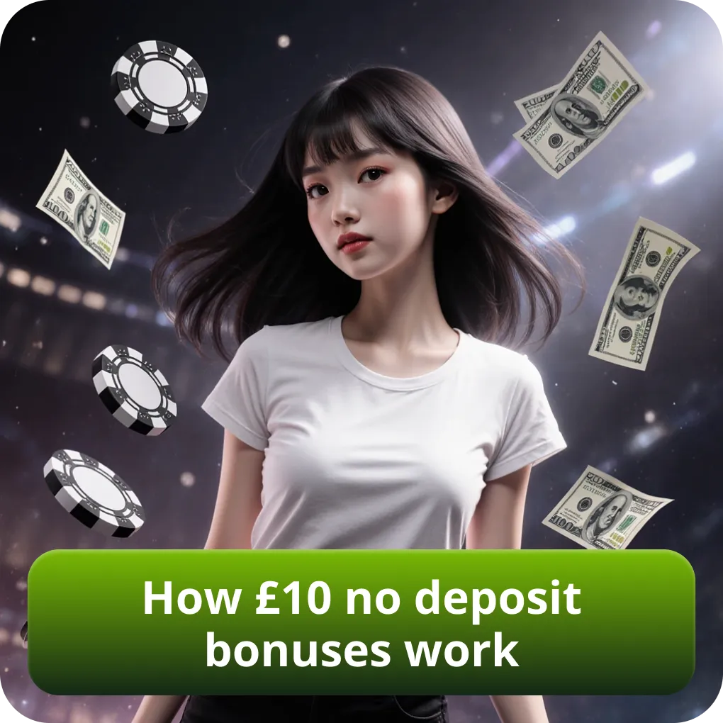 How £10 no deposit bonuses work